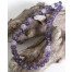 Amethyst Babykette 8x37 cm hell - dunkel