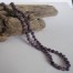 Amethyst Halskette 8x80cm AA geknotet