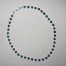 Azurit Malachit mit Bergkristall und Malachit 6mm x44cm