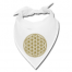 Bandana weiss Blume des Lebens