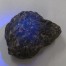Bernstein blau roh