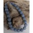 Blauquarz Armband / Mala 8mm hell