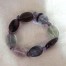 Fluorit Armband Oval fazz. & Splitter