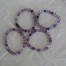 Fluorit Armband violett 8mm 