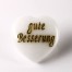 Jade weiss Herz " Gute Besserung"
