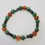 Malachit Armband mit Bernstein und Magnetit  - 121