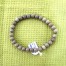 Malachit weiss Armband 6x18cm