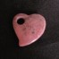 Rhodonit Herz konisch Anhänger