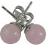 Rosenquarz Ohrstecker