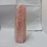 Rosenquarz Obeliske 200mm x 65mm