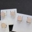 Rosenquarz Ohrstecker 6mm