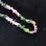 Turmalin Halskette gemischt Splitter 50cm AA